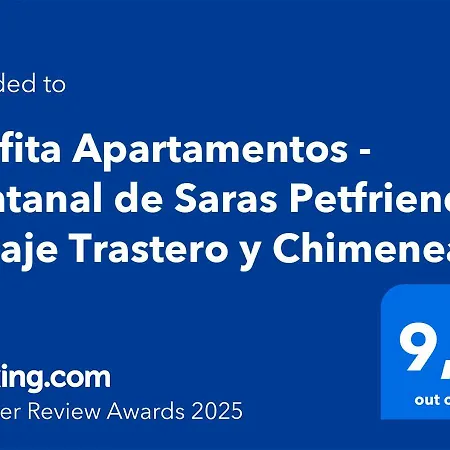 Daire Ventanal De Saras Petfriendly Garaje Trastero Y Chimenea - Arafita *