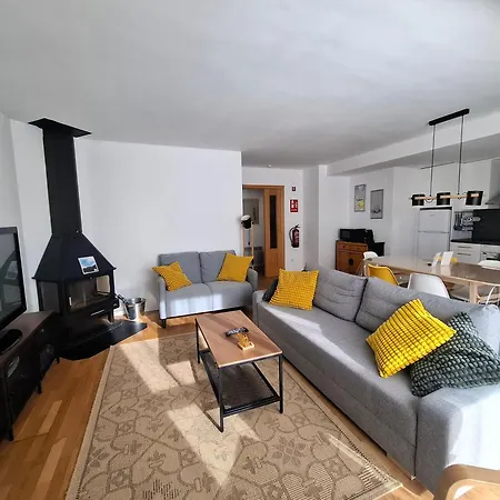 شقة Ventanal De Saras Petfriendly Garaje Trastero Y Chimenea - Arafita *