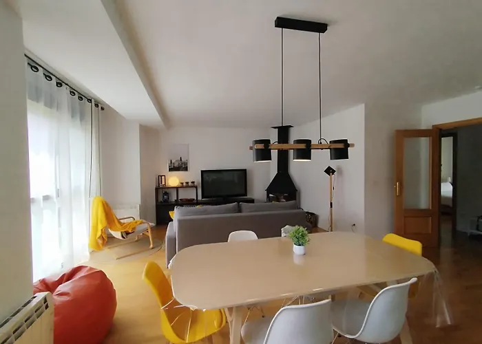 شقة Ventanal De Saras Petfriendly Garaje Trastero Y Chimenea - Arafita