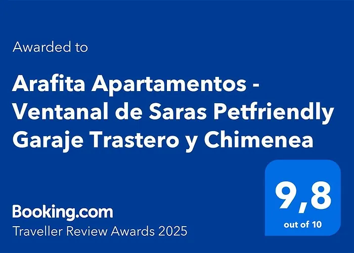 Apartment Ventanal De Saras Petfriendly Garaje Trastero Y Chimenea - Arafita *
